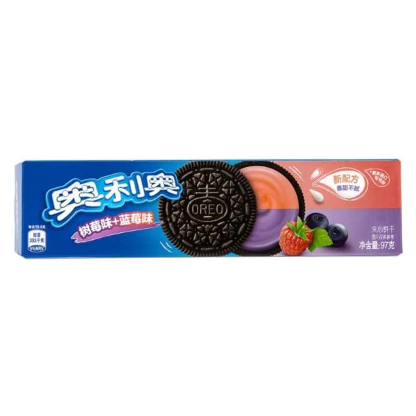 China Oreo - Double Fruit Blueberry & Raspberry (97g)